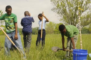 Creating beautiful and productive green spaces in Detroit helps improve the quality of life for all residents. (Photo: The Greening of Detroit)