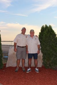 Bob Whitwam, left, and his father, Dick, have seen huge improvements to Pointe Mouillee State Game Area through the years. Just 30 miles south of Detroit, the marsh is a resting area for hundreds of thousands of migrating birds. The Whitwams are longtime organizers of the Pointe Mouillee Waterfowl Festival each fall.