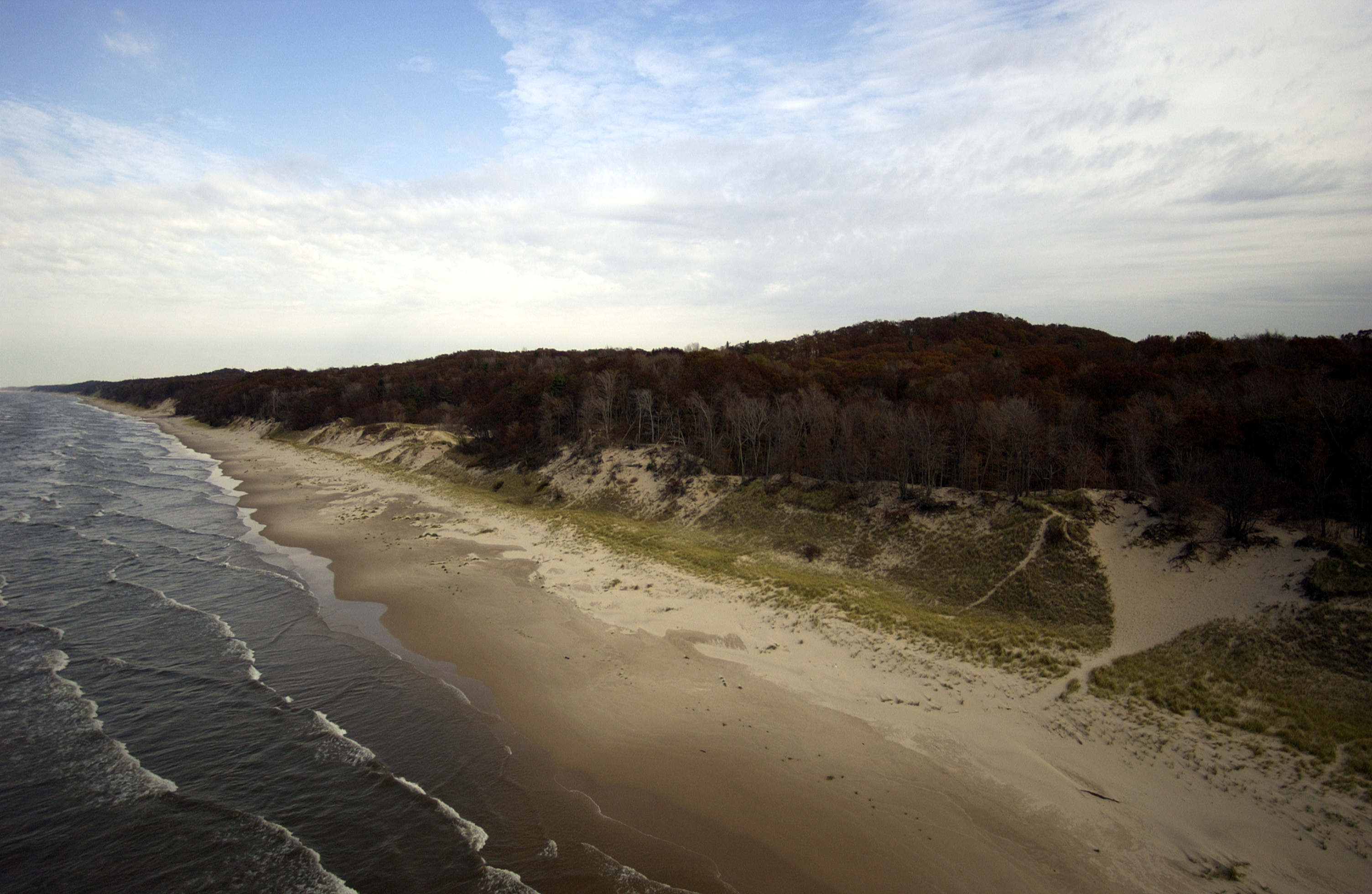 Warm weather invites visit to Hoffmaster State Park
