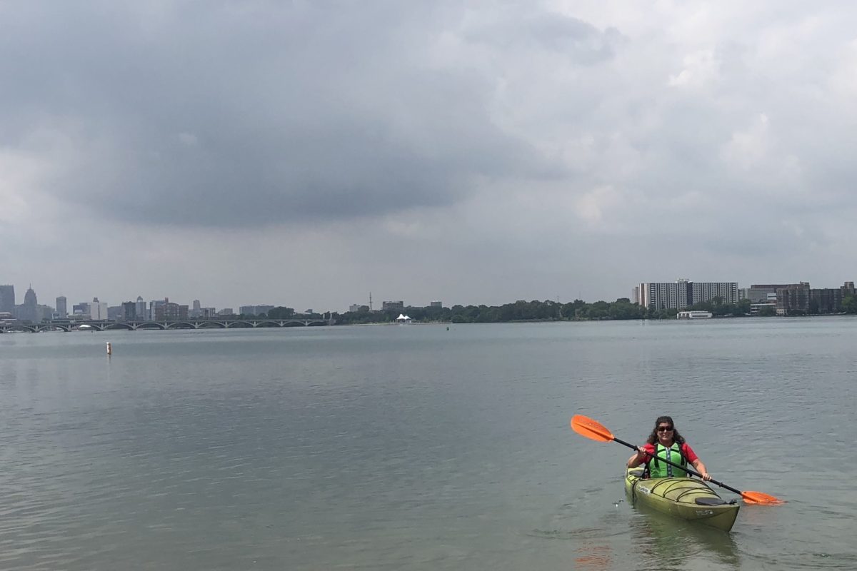 kayaking near Belle Isle