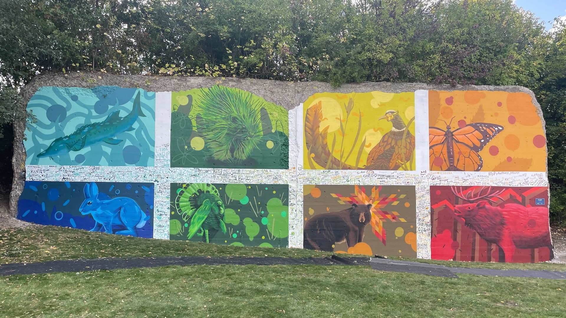 New Dequindre Cut wildlife mural carries conservation message